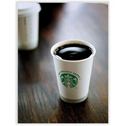 Starbucks SBK12540222CT 1 lbs. Bag Decaffeinated Whole Bean Coffee - Pike Place (6/Carton)