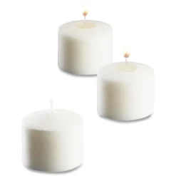 Sterno 10 Hour Burn 1.46 in. x 1.33 in. Food Warmer Votive Candles - White (288/Carton)