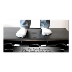 Storex 12 Compartments 10.63 in. x 13.3 in. x 31.4 in. Literature Organizer - Gray