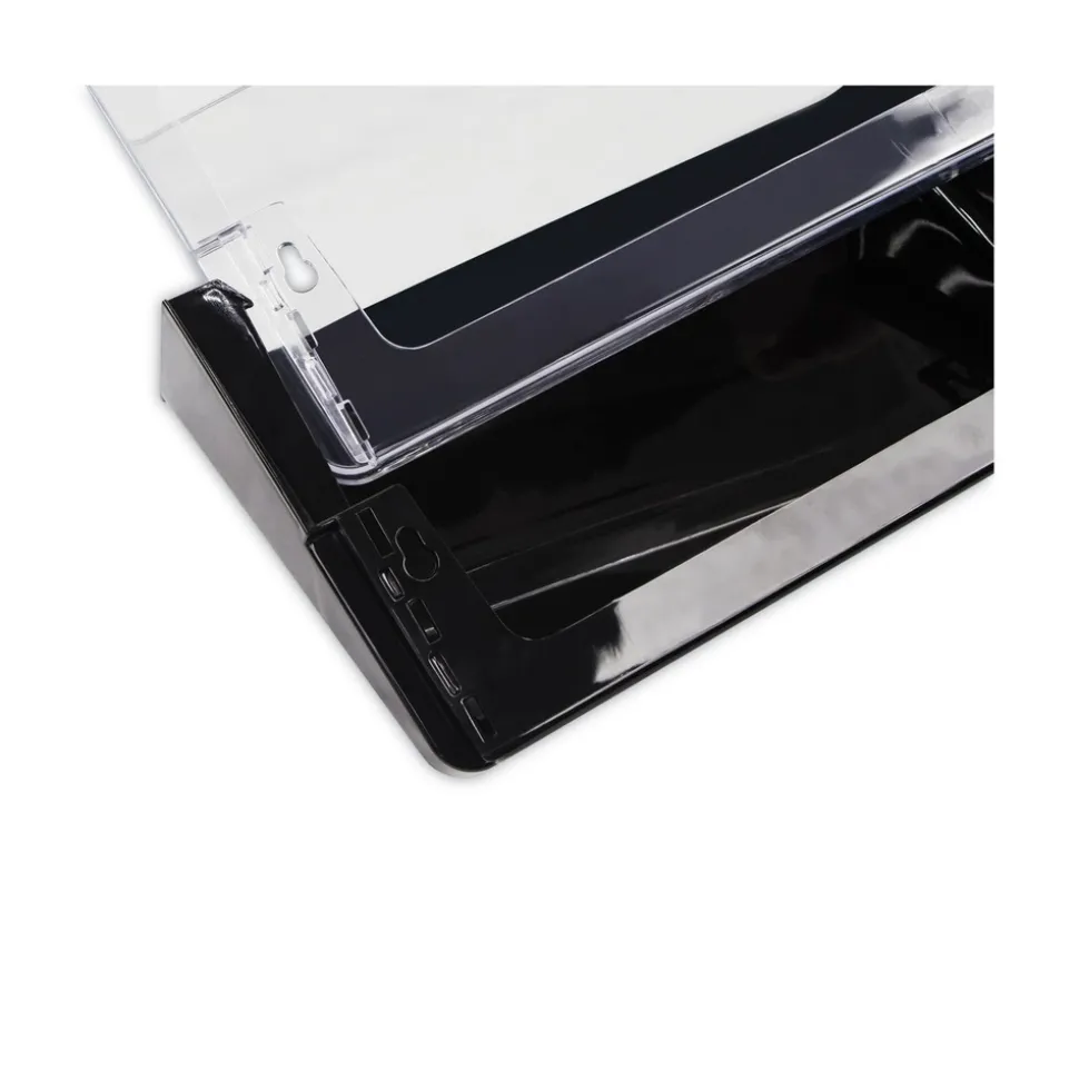 Storex 13 in. x 4 in. x 7 in. Letter Size Wall File - Smoke