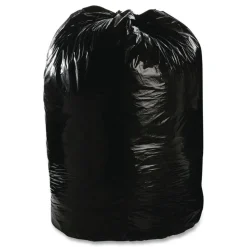 Stout by Envision 36 in. x 58 in. 1.5 mil. 60 Gallon Total Recycled Content Plastic Trash Bags - Brown/ Black (100/Carton)