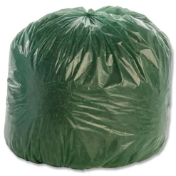 Stout by Envision Controlled Life-Cycle 33 in. x 40 in. 1.1 mil. 33 Gallon Plastic Trash Bags - Green (40/Box)
