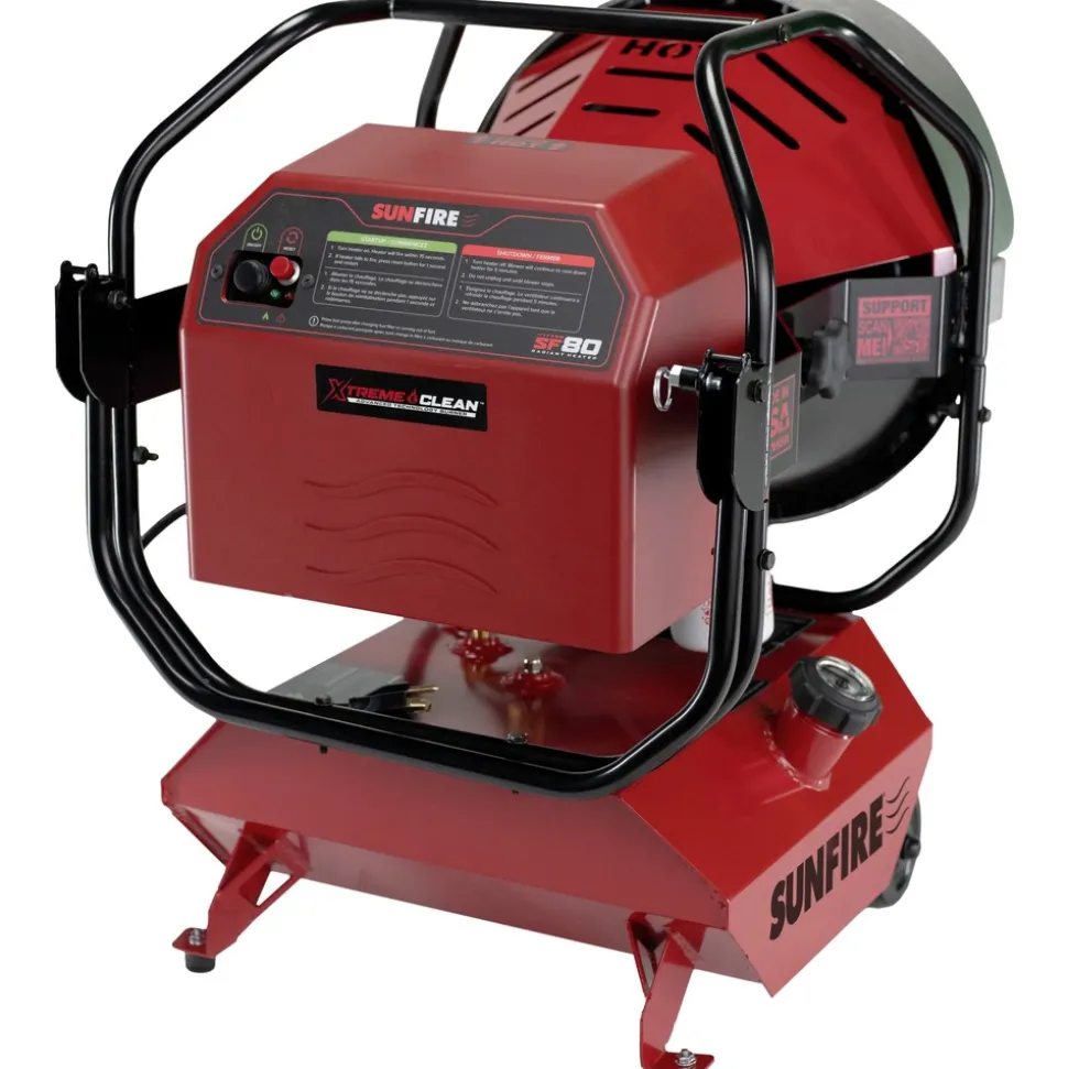 Sunfire 80000 BTU Dual Fuel SF80 Portable Radiant Heater
