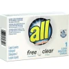 Surf Free Clear HE 1.6 oz Vend-Box Liquid Laundry Detergent - Unscented (100/Carton)