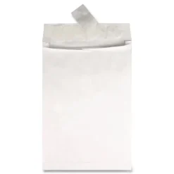 Survivor 12 in. x 16 in. No. 15-1/2 Heavyweight 18 lbs. Tyvek Open End Expansion Mailers - White (100/Carton)