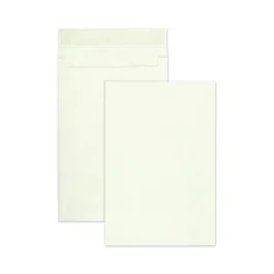 Survivor 12 in. x 16 in. No. 15-1/2 Lightweight 14 lbs. Tyvek Open End Expansion Mailers - White (100/Carton)