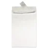 Survivor Tyvek 12 x 16 18 lb. Heavyweight Square Flap Open End Expansion Mailers - White (100/Carton)
