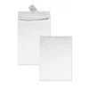 Survivor Tyvek 10 x 13 18 lb. Heavyweight Square Flap Open End Expansion Mailers - White (100/Carton)