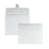 Survivor Tyvek 12 x 16 14 lb. Lightweight Square Flap Open End Expansion Mailers - White (100/Carton)