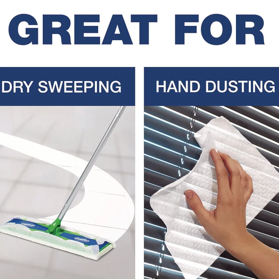 Swiffer 17 7/8 X 10 Refill Cloths - White (16/Box, 6 Boxes/Carton)