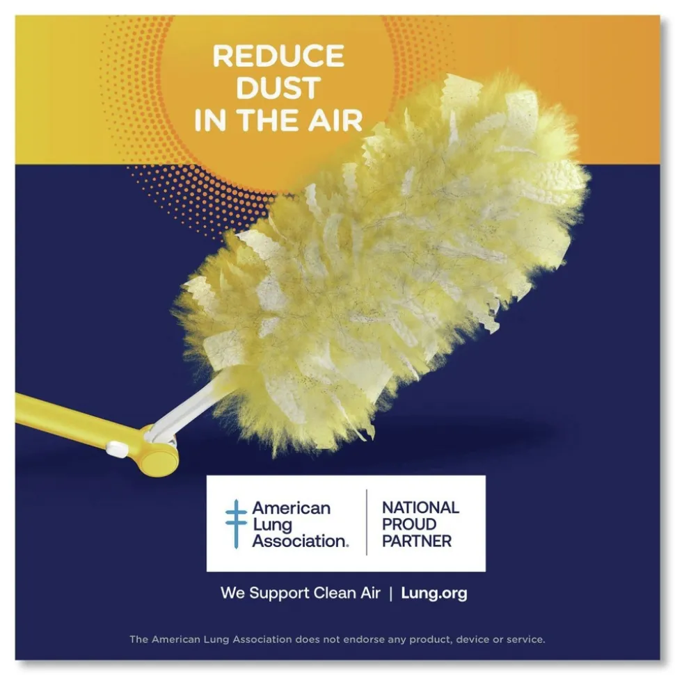 Swiffer 6 in. Handle Heavy Duty Dusters Starter Kit with Two Disposable Dusters (1-Kit)