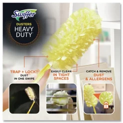 Swiffer 6 in. Handle Heavy Duty Dusters Starter Kit with Two Disposable Dusters (1-Kit)