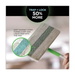 Swiffer 10 in. x 8 in. Heavy-Duty Wet Refill Cloths - Open Window Fresh (120/Carton)