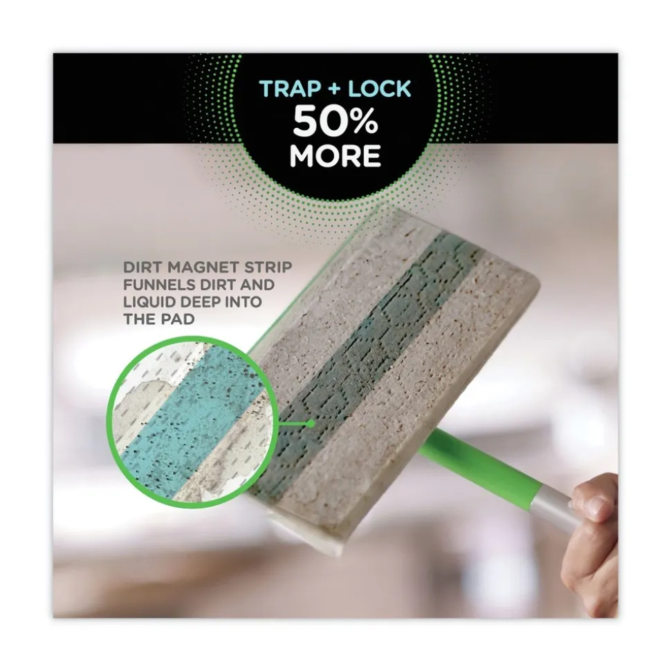 Swiffer 10 in. x 8 in. Heavy-Duty Wet Refill Cloths - Open Window Fresh (120/Carton)