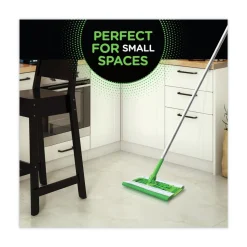 Swiffer 10 in. x 8 in. Heavy-Duty Wet Refill Cloths - Open Window Fresh (120/Carton)