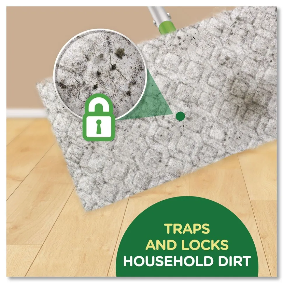 Swiffer 8 x 10.4 Dry Refill Cloths - White (4/Carton)