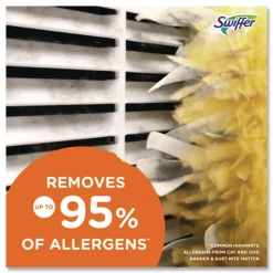 Swiffer Dust Lock Fiber Heavy Duty Dusters Refill - Yellow (24/Carton)