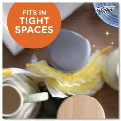 Swiffer Dust Lock Fiber Heavy Duty Dusters Refill - Yellow (24/Carton)