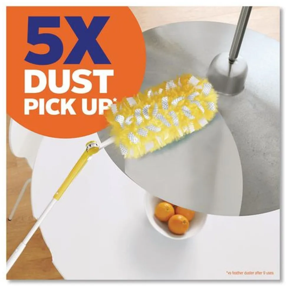 Swiffer Heavy Duty 1 Handle with 12 Duster Refills Starter Kit (1 Kit/Carton)