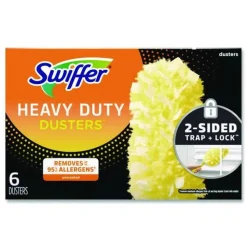 Swiffer Heavy Duty Dust Lock Fiber Dusters Refill (6/Box)