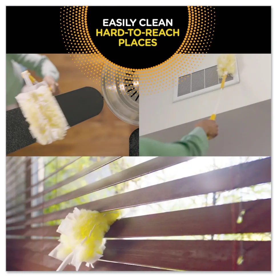 Swiffer Heavy Duty Dusters with 3 ft. Extendable Handle (6/Carton)