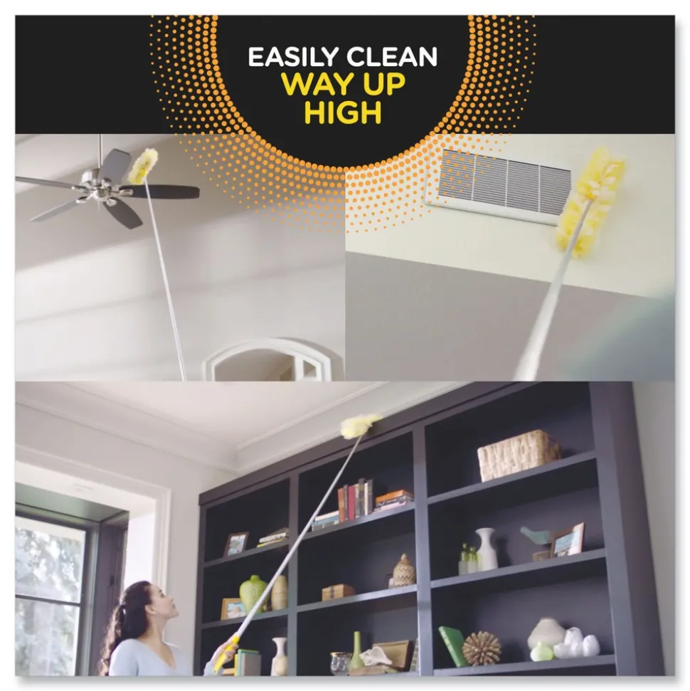 Swiffer Heavy Duty Dusters with 3 ft. Extendable Handle (6/Carton)