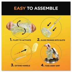 Swiffer Heavy Duty Dusters with 3 ft. Extendable Handle (6/Carton)