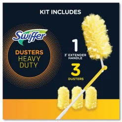 Swiffer Heavy Duty Dusters with 3 ft. Extendable Handle (6/Carton)