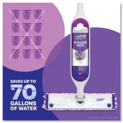 Swiffer PowerMop 25.3 oz. Bottle Cleaning Solution Refill - Lavender Scent (6/Carton)