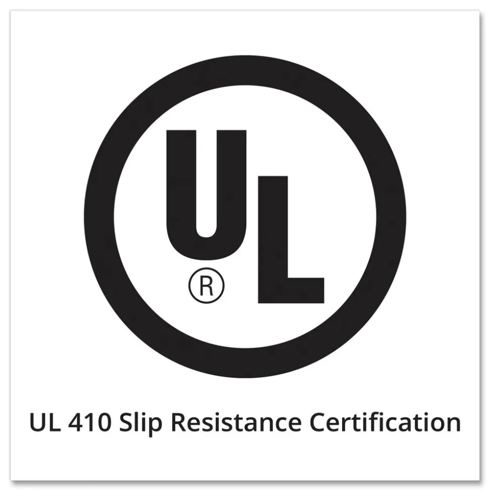 Tabbies BeSafe Messaging 12 in. Floor Decals - Green/White (60/Carton)