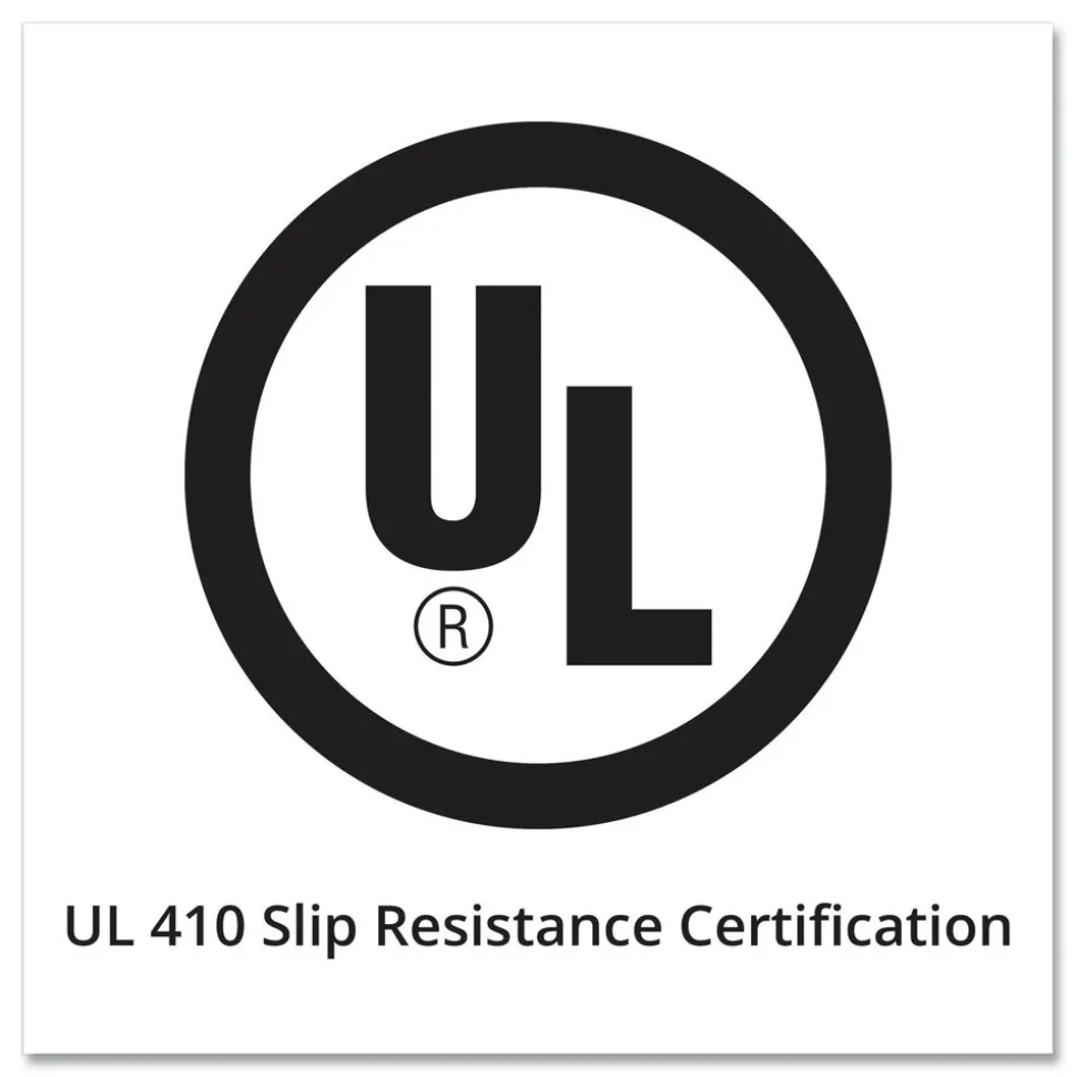 Tabbies BeSafe Messaging 12 in. Floor Decals - Black/White (6/Pack)