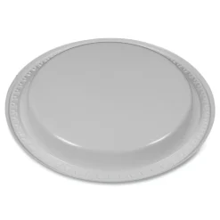 Tablemate 9 in. Diameter Plates Plastic Dinnerware - White (500/Carton)