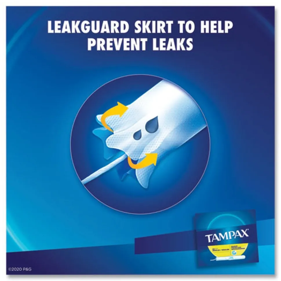 Tampax Original Regular Absorbency Tampons for Vending Machines (500-Piece/Carton)