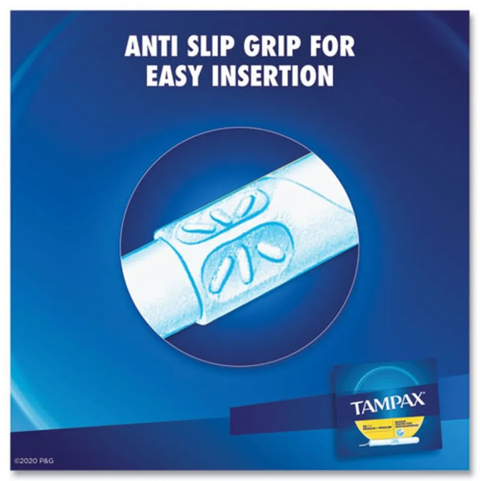 Tampax Original Regular Absorbency Tampons for Vending Machines (500-Piece/Carton)