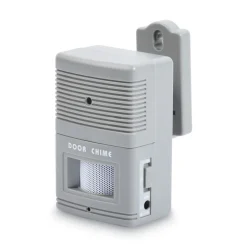 Tatco 2.75 in. x 2 x 4.25 in. Battery Operated Visitor Arrival/Departure Chime - Gray