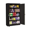 Tennsco 48 in. x 18 in. x 78 in. Assembled Jumbo Steel Storage Cabinet - Black