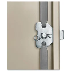 Tennsco 36 in. x 18 in. x 72 in. Assembled High Standard Cabinet - Light Gray