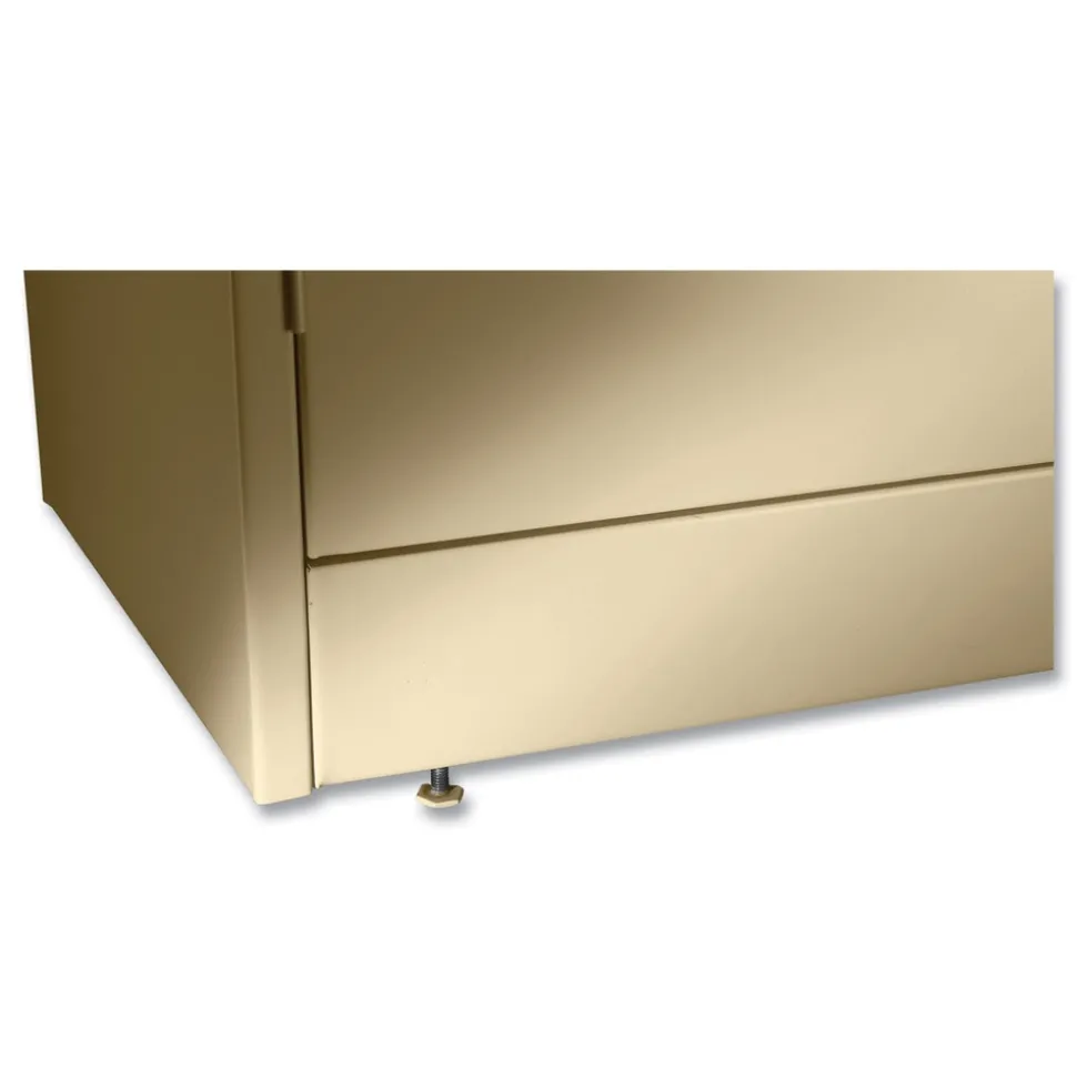 Tennsco 36 in. x 24 in. x 78 in. High Deluxe Cabinet - Black