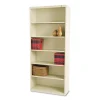Tennsco 34.5 in. x 13.5 in. x 78 in. Six-Shelf Metal Bookcase - Putty