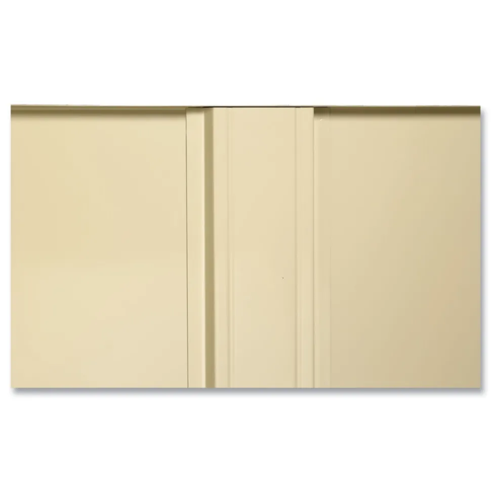 Tennsco 36 in. x 24 in. x 72 in. Unassembled High Standard Cabinet - Black