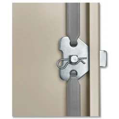 Tennsco 36 in. x 24 in. x 72 in. Unassembled High Standard Cabinet - Black