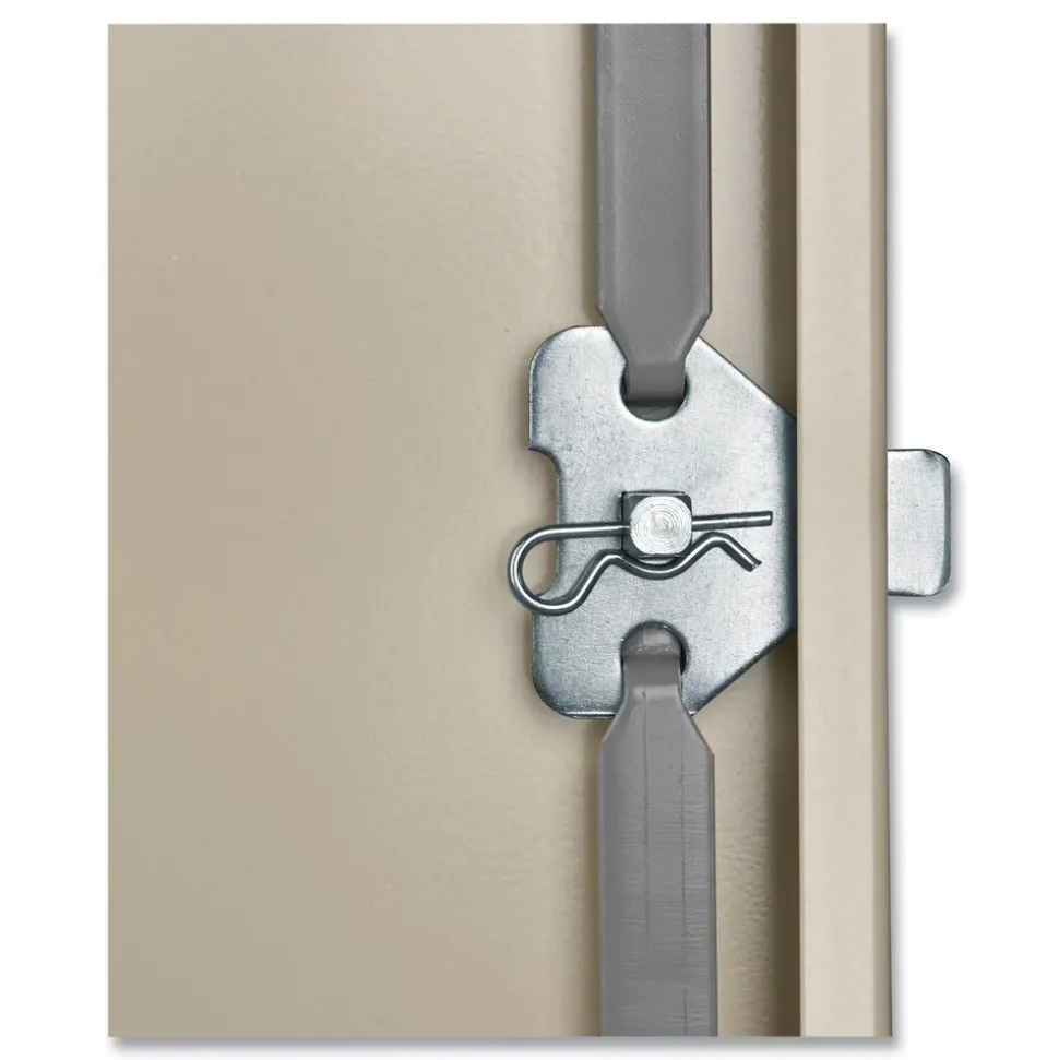 Tennsco 36 in. x 18 in. x 72 in. Unassembled High Standard Cabinet - Black