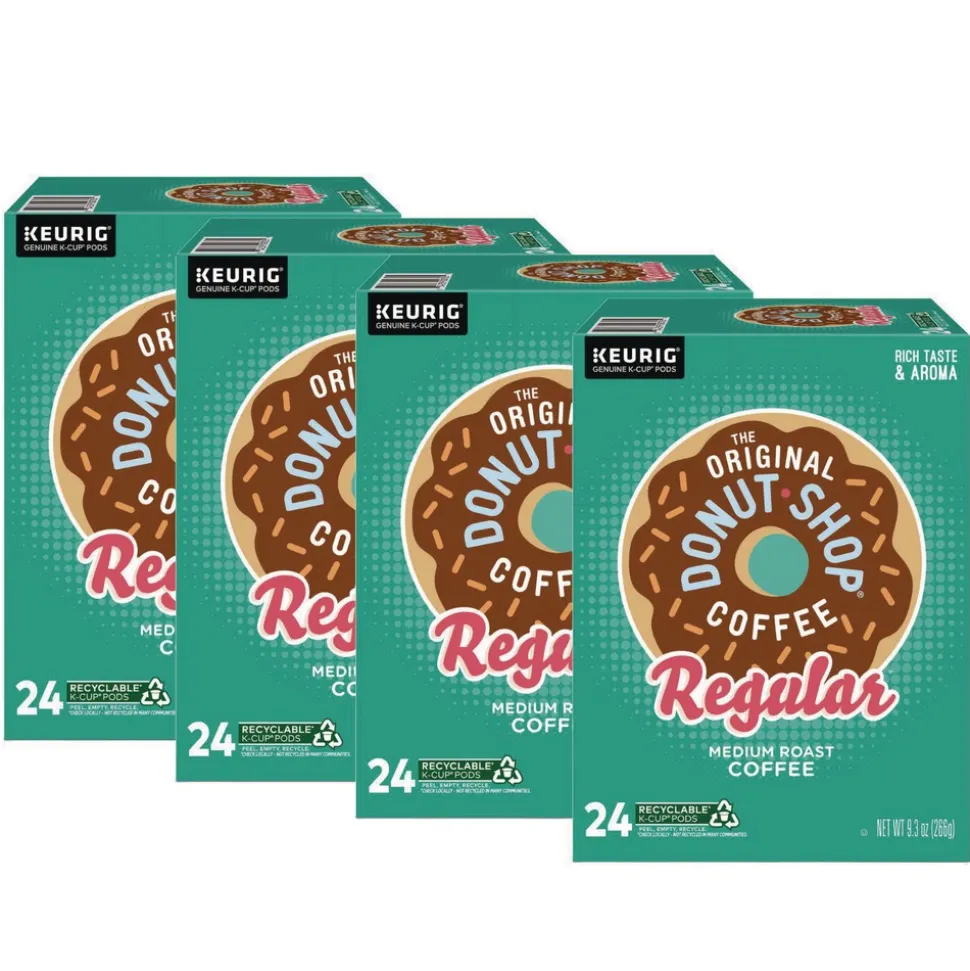 The Original Donut Shop Coffee K-Cups - Donut Shop Regular (96/Carton)