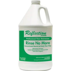 Theochem Laboratories 1 gal. Bottle Rinse-No-More Floor Cleaner - Lemon Scent (4/Carton)
