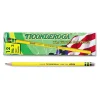 Ticonderoga H (No. 3) Pencils - Black Lead/Yellow Barrel (1-Dozen)