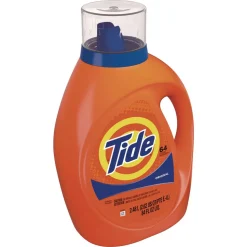 Tide 84 oz. Bottle 64 Loads HE Liquid Laundry Detergent - Original Scent (4/Carton)