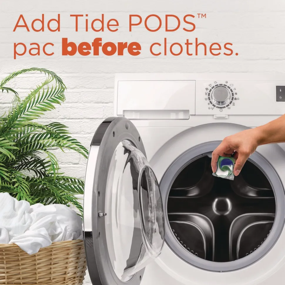 Tide 36 oz. Tub PODS Laundry Detergent - Clean Breeze (4 Tubs/Carton)