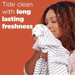 Tide Plus Febreze 84 oz. Bottle HE Liquid Laundry Detergent - Spring and Renewal (4/Carton)