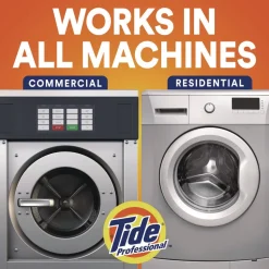 Tide Professional 80782107 170 oz Commercial HE Liquid Laundry Detergent (4/Carton)