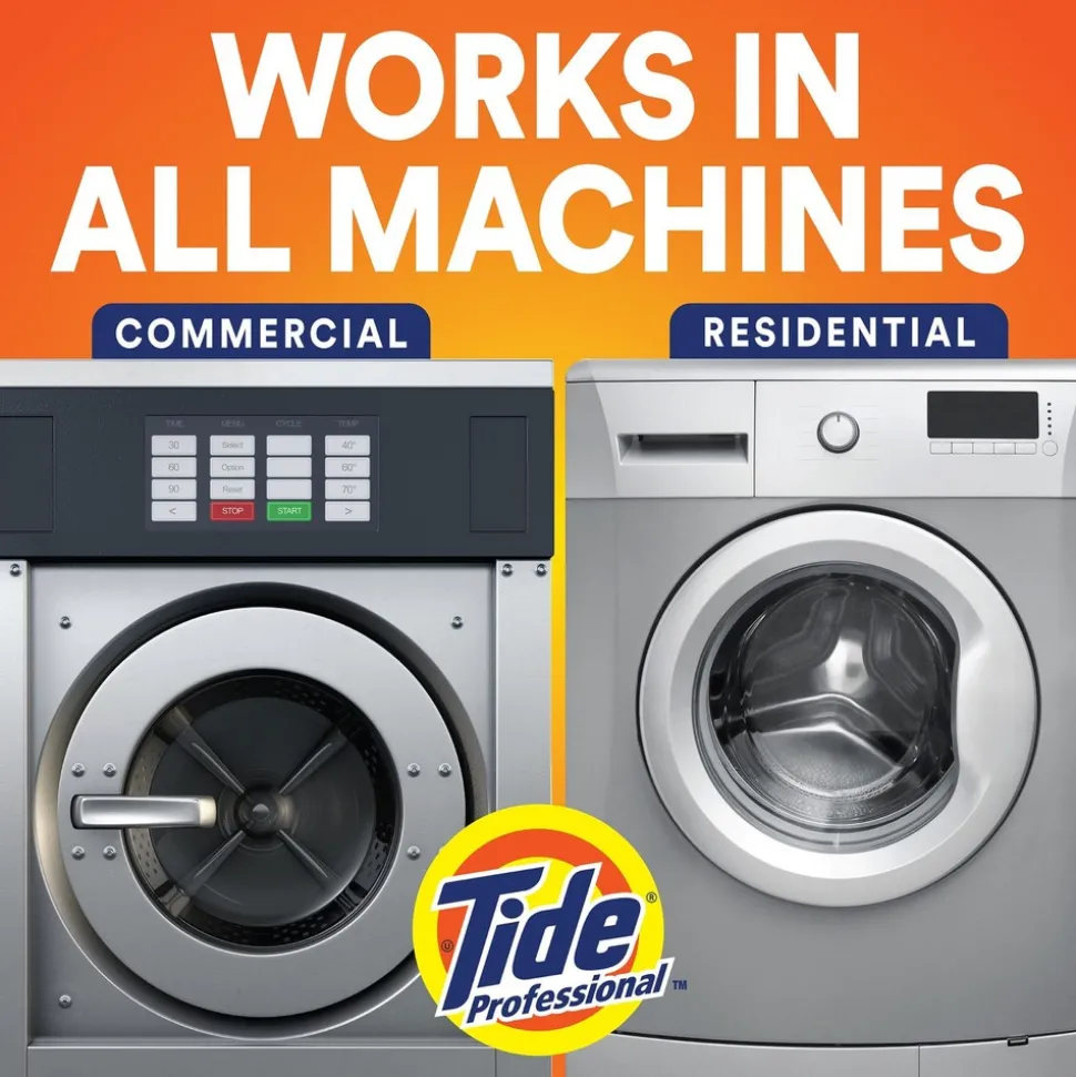 Tide Professional 105 oz Commercial HE Liquid Laundry Detergent (4/Carton)